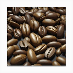 Coffee Beans 292 Canvas Print