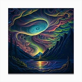 Aurora Borealis Canvas Print