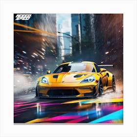 Need For Speed 19 Canvas Print