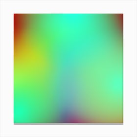 Abstract Rainbow Background 4 Canvas Print