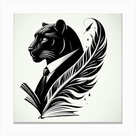 Black panther 5 Canvas Print