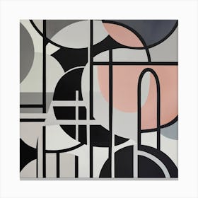 Abstract Shapes Canvas Print