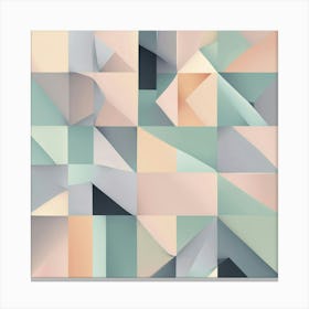 Abstract Geometric Pattern 66 Canvas Print