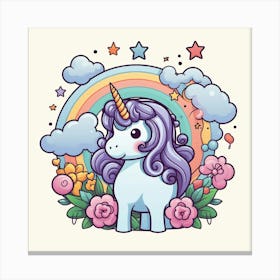 Unicorn 74 Canvas Print