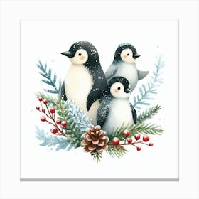 Penguin 2 Canvas Print