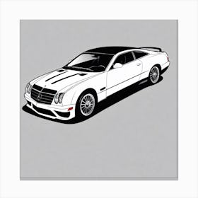 Mercedes Cls Canvas Print