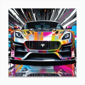 Corvette Stingray Canvas Print