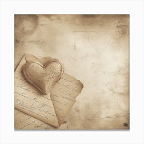 Valentine'S Day Background Canvas Print