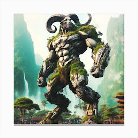 Mech Ramz V2 Canvas Print