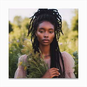 Pose & Locs Canvas Print