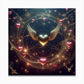 Love symbol 2 Canvas Print