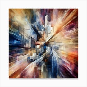 Abstract Painting 9 Canvas Print