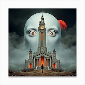 Tower Of The Dead Canvas Print