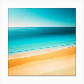 Sand And Sea 1 Canvas Print