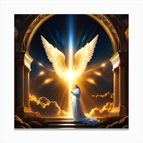 Angel Of Light Canvas Print