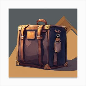 Bag With Burglar Equipment (4) Canvas Print