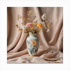 Vase Of Flowers Canvas Print