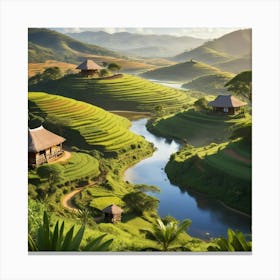 Default A Stunning Photograph Of The Country Of Madagascar Fea 1 Canvas Print