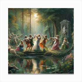 Forest Dance Canvas Print