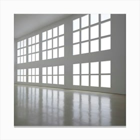 Empty Room Stock Videos & Royalty-Free Footage 3 Canvas Print