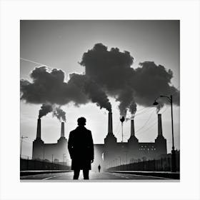 London Pollution Canvas Print