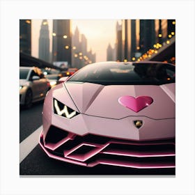 Lovebirghini Canvas Print