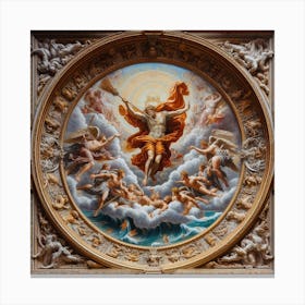 Ascension Of Jesus Canvas Print