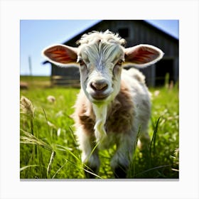 Goat Stock Videos & Royalty-Free Footage 1 Canvas Print