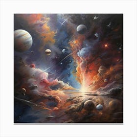 Spacescape Canvas Print