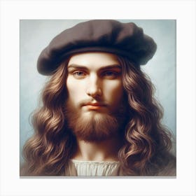 Leonardo Da Vinci Canvas Print