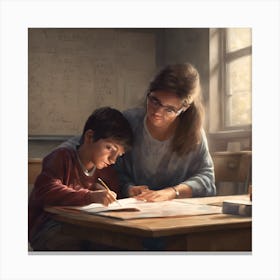 Mother'S Love Canvas Print