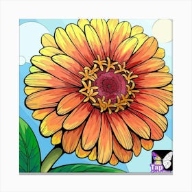 Gerbera Daisy 1 Canvas Print