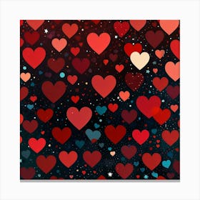 Heart Background Canvas Print