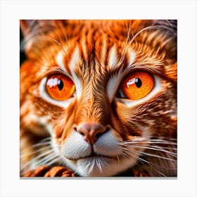 Orange Cat 1 Canvas Print