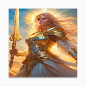 Hero Of Legends Canvas Print