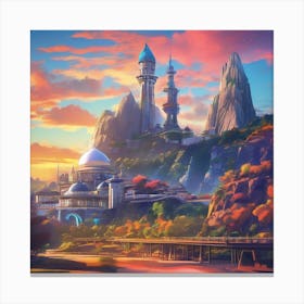 Futuristic I Canvas Print