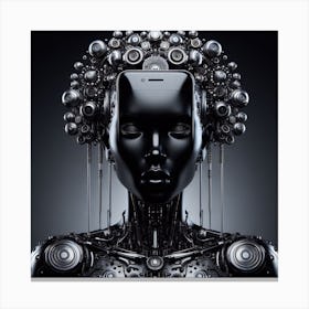 Robot Woman 22 Canvas Print