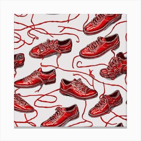 Red Shoes Canvas Print