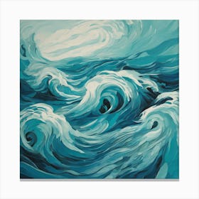 Ocean Waves 11 Canvas Print