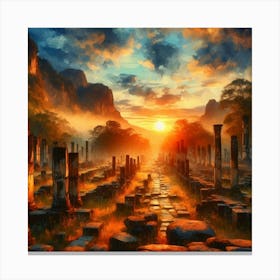 Lost Legacies 5 Canvas Print