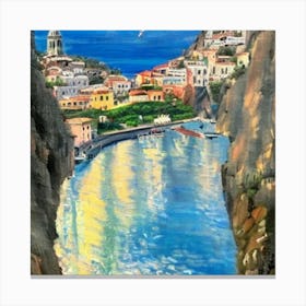 Amalfi Coast Canvas Print