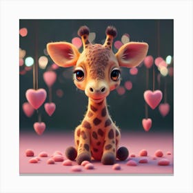 Giraffe 16 Canvas Print