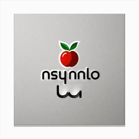 Logo Design For Olnyn Canvas Print