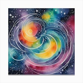 Galaxy Canvas Print Canvas Print