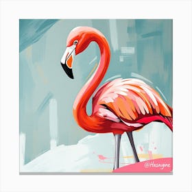 Flamingo 13 Canvas Print