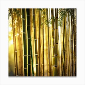 Bamboo Forest 10 Canvas Print