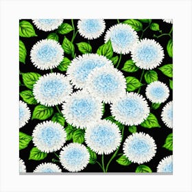 Chrysanthemums 11 Canvas Print