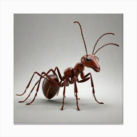 Ant 3d rendered Canvas Print