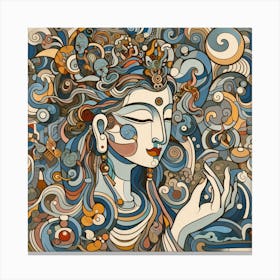 Guan Yin 2 Canvas Print