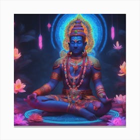 Lord Shiva 10 Canvas Print